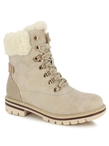 Kimberfeel Winterboots "Flavie" in Creme