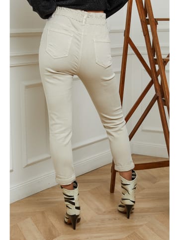Plume Jeans "Dorit" - Slim fit - in Beige