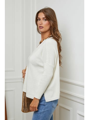 Plume Pullover "Ginette" in Creme