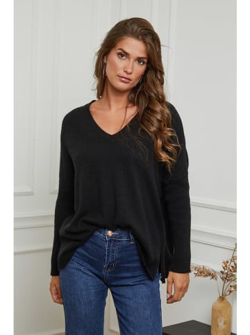 Plume Pullover "Ginette" in Schwarz