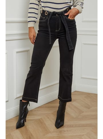 Plume Spijkerbroek "Jizel" - regular fit - zwart