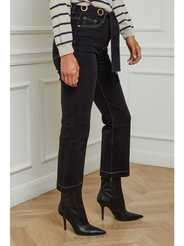 Plume Spijkerbroek "Jizel" - regular fit - zwart