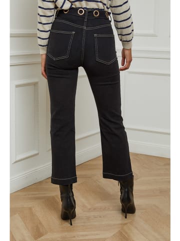 Plume Dżinsy "Jizel" - Regular fit - w kolorze czarnym