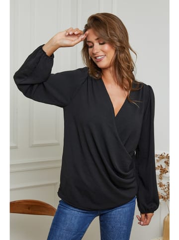 Plume Blouse "Lor" zwart