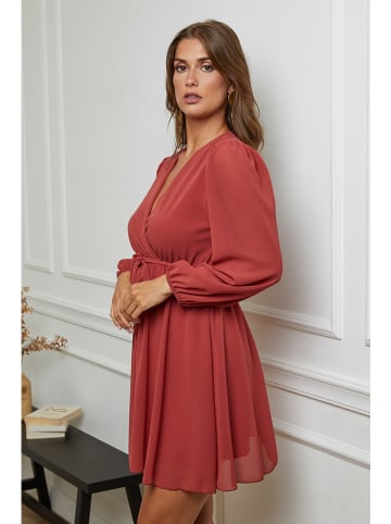 Plume Kleid "Lumiere" in Rot