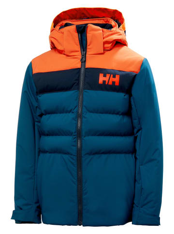 Helly Hansen Kurtka narciarska "Cyclone" w kolorze pomarańczowo-niebieskim