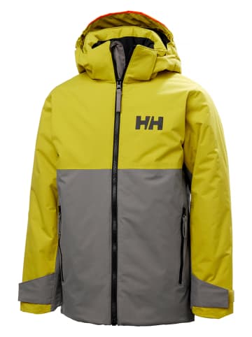 Helly Hansen Skijacke "Traverse" in Gelb/ Grau