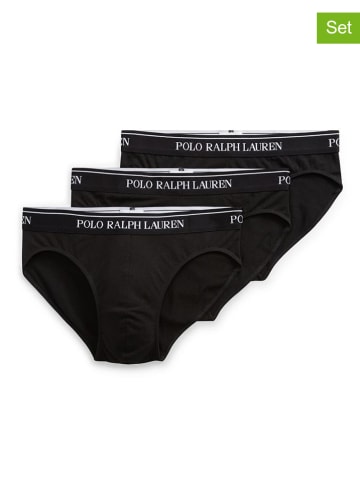 Ralph Lauren Underwear Slipy (3 pary) w kolorze czarnym
