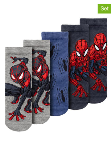 name it 5er-Set: Socken "Spiderman" in Bunt