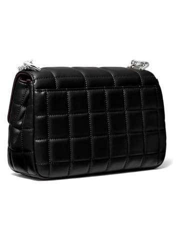 Michael Kors Skórzana torebka w kolorze czarnym - 24 x 14 x 7,5 cm