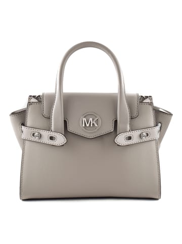 Michael Kors Leren handtas grijs - (B)21 x (H)15 x (D)10 cm