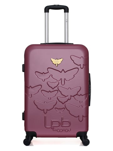 Les P´tites Bombes Hardcase-Trolley "Aelys" in Aubergine - (B)41 x (H)65 x (T)26 cm