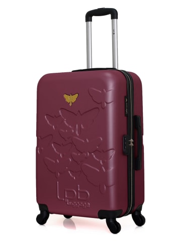 Les P´tites Bombes Hardcase-Trolley "Aelys" in Aubergine - (B)41 x (H)65 x (T)26 cm