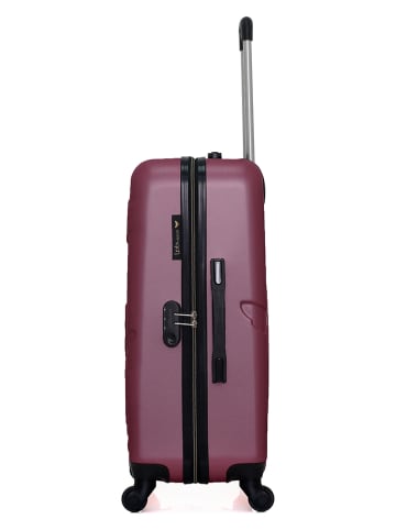 Les P´tites Bombes Hardcase-trolley aubergine - (B)41 x (H)65 x (D)26 cm