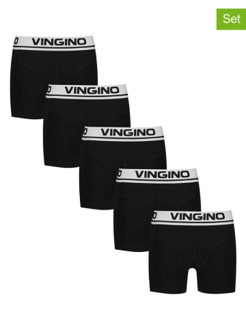 Vingino 5-delige set: boxershorts zwart