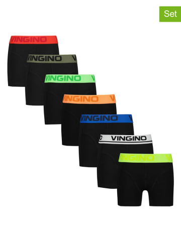 Vingino 7-delige set: boxershorts meerkleurig/zwart