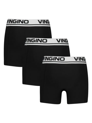 Vingino 3-delige set: boxershorts zwart