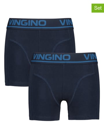 Vingino 2-delige set: boxershorts donkerblauw