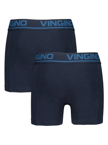 Vingino 2-delige set: boxershorts donkerblauw