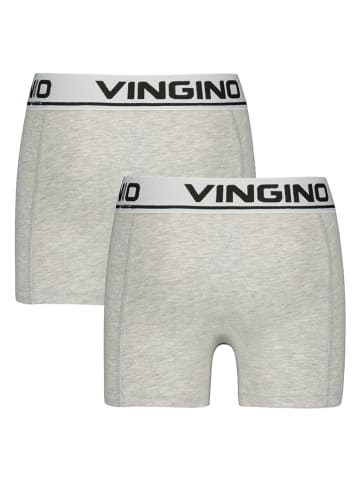 Vingino 2er-Set: Boxershorts in Grau