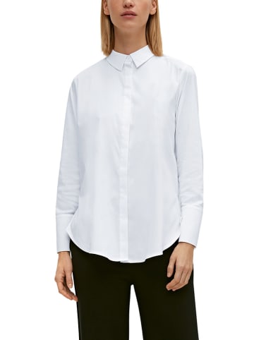 comma Koszula w kolorze białym