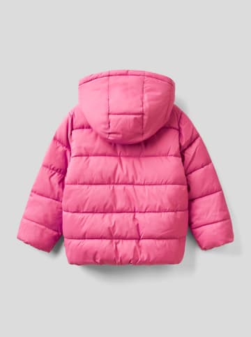 Benetton Steppjacke in Pink