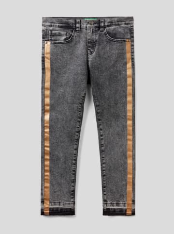 Benetton Spijkerbroek - skinny fit - grijs