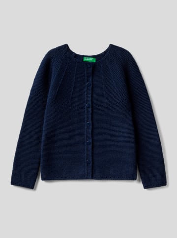 Benetton Cardigan in Dunkelblau