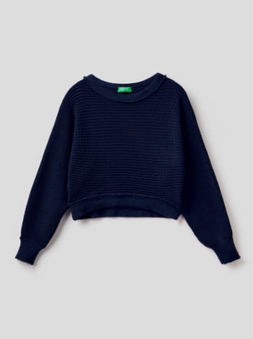 Benetton Trui donkerblauw