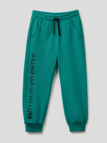 Benetton Sweatbroek groen