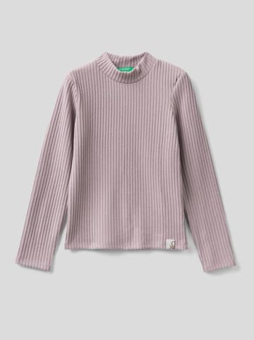 Benetton Longsleeve lichtroze