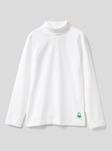 Benetton Longsleeve in Weiß
