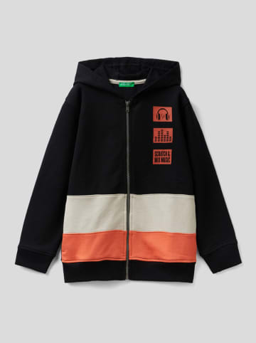 Benetton Sweatjas zwart
