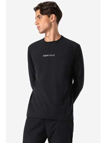 super.natural Functioneel shirt "Windbreaker" zwart