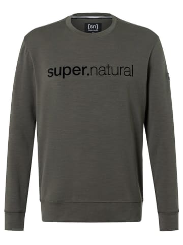 super.natural Bluza "Solution" w kolorze antracytowym