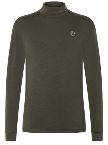 super.natural Longsleeve "Space" in Anthrazit