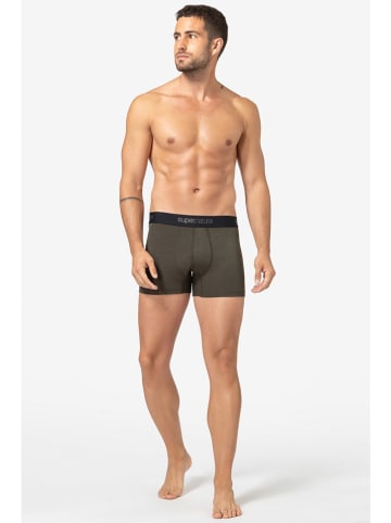 super.natural Funktionsboxershorts "Tundra" in Anthrazit