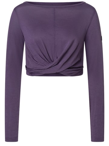 super.natural Yogashirt "Wrap" in Lila