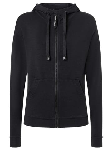 super.natural Sweatjacke "Solution" in Schwarz