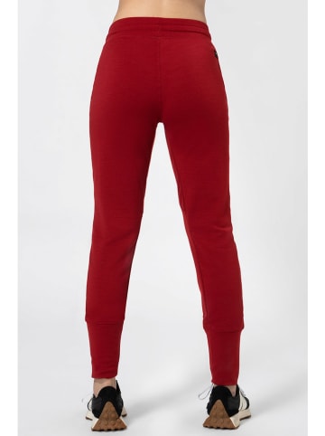 super.natural Spodnie dresowe "Everyday" w kolorze czerwonym