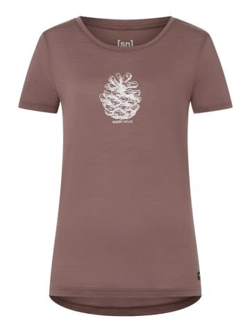 Supernatural Shirt "Pine Cone" in Altrosa