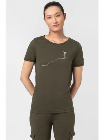 super.natural Shirt "On the mountain" antraciet