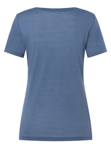super.natural Shirt "Waterfall" blauw
