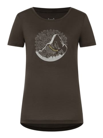 Supernatural Shirt "Mountain Mandala" in Anthrazit