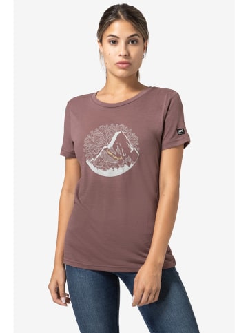 super.natural Shirt "Mountain Mandala" in Altrosa