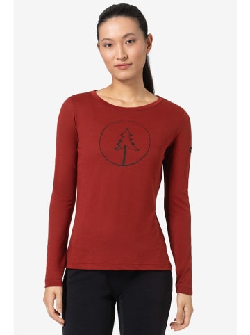 super.natural Longsleeve "Bubble Tree" in Rot