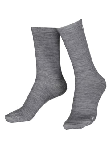super.natural 2er-Set: Socken "All Day" in Hellgrau