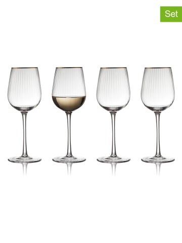 Lyngby Glas Kieliszki (4 szt.) "Palermo" do białego wina - 300 ml