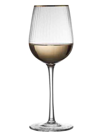 Lyngby Glas 4er-Set: Weißweingläser "Palermo" in Transparent - 300 ml