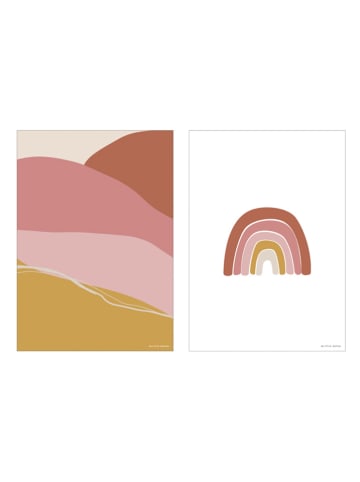 Little Dutch Poster "Horizon Pink" - A3